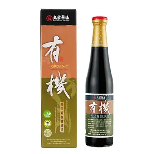 【丸莊】有機黑豆醬油清 (420ml/瓶)