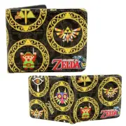 New Symbol Seals THE LEGEND OF ZELDA BiFold Wallet Credit Card Billfold