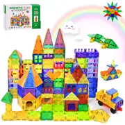 Playpals 100PCS Kids Magnetic Tiles Blocks Building Educational Toys Child Gift