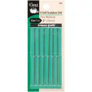Dritz 56D Doll Needles 6/Pkg-Size 3"