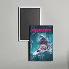 Maneater Mini Movie Poster Fridge Locker Magnet