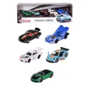 Majorette Collectible Motorsport Diecast Model Cars Gift Pack of 5 Ages 3+