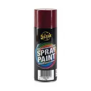 5 Star Enamel Spray Paint Cherry Red 250g