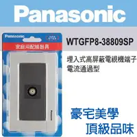 在飛比找PChome24h購物優惠-Panasonic 國際牌 GLATIMA系列 電視端子座(