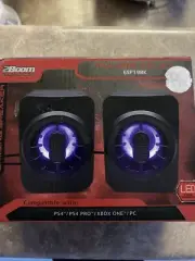2Boom™ Raze Duo USB Gaming Speakers Black
