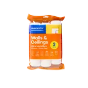 Monarch 270/12mm Walls And Ceilings Task Roller Covers - 3 Pack
