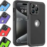 For iPhone 15 Pro Max Waterproof Case 15 Plus Tough Duty Heavy Shockproof Cover