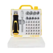 42 in Ratchet Screwdriver Set Socket Set Screwdriver Bit Set with Ratchet