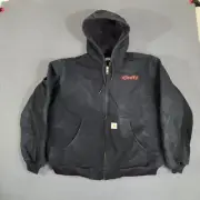 Vintage Carhartt J140 BLK Jacket Men’s XL Black Quilted Made In USA