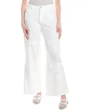 Blank NYC Milk It Wide Leg Cargo Jean