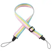 Camera Neck Strap Rainbow Camera Strap Shoulder Straps Mini Camera Accessory