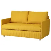 FRIDHULT sofa-bed, Skiftebo yellow
