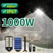 Solar Wall Light+Pole, Pathway Motion Sensor LED Bulbs Outdoor Lamps Waterproof