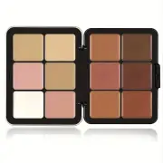 NNETM 12 Color Correcting Concealer Long Lasting Full Coverage Cream Foundation Palette