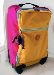 Kipling Darcey Small Rolling Luggage 4 Wheels Spinner Travel Suitcase