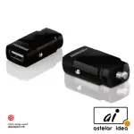 【ASTELAR IDEA】LIFETRONS 迷你多用途 USB 車充(黑)