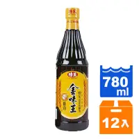 在飛比找蝦皮商城優惠-味王 金味王醬油 780ml (12入)/箱 【康鄰超市】