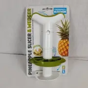 Pineapple Slicer and Wedger by Tomorrow's Kitchen Heavy Duty Plastic Corer New