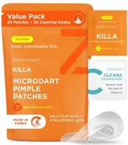 ZitSticka Killa Acne Patches for Face - World's Most Potent Pimple Patch with...