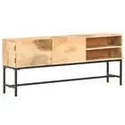 Sideboard Wooden Buffet Cabinet Storage Hallway Table Solid Wood Mango vidaXL