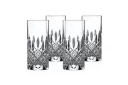 Royal Doulton Highclere Premium Crystal Highball Tumbler 390ml - Set Of 4 Glasses