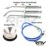Amalgam Carrier Syringe Bone Mixing Pot Napkin Holder Crocodile Flexible Clips
