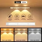 LED Cabinet Night Light Motion Sensor Wireless Ultra Thin under Cabinet Lamp for
