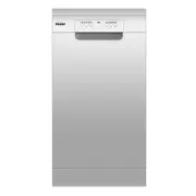 Haier HDW10F1S1 10 Place Compact Freestanding Dishwasher (Silver)