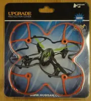 Hubsan H107C Quadcopter Orange/Drone Propeller Guard Set HICH107C-A22