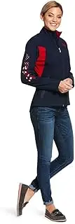 [ARIAT] Women's New Team Softshell Jacket – Wind and Water Resistant Jacket