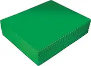 Better Office Products Green EVA Foam Sheets, 30 Pack, 2mm Thick, 9 x 12 Inch, Green Color, for Arts and Crafts, 30 Sheets Bulk Pack