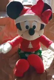 Disney Minnie Mouse Christmas Plush Stuffed Animal (Kohls Cares) 14"