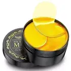 Under Eye Patches - 60 Pcs - 24K Gold Eye Mask- Puffy Eyes & Dark Circles Treatm