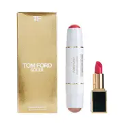 Soleil Exclusive/Glow On The Go Travel Set Tom Ford Highlighter and Blush Stick 2 in 1 10 g + Sheer Cream Lipstick 2 g