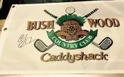 CHEVY CHASE SIGNED BUSHWOOD GOLF CLUB FLAG + PHOTO PROOF
