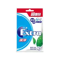 在飛比找家樂福線上購物網優惠-Extra潔淨口香糖超值包-薄荷62g