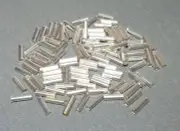 25/50/100Pcs EN4012 12AWG 4mm² Non Insulated Ferrule Bootlace Naked Crimp