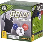 GOLO Golf Dice Game | for Golfers, Families, and Kids | Portable Fun Game for Home, Travel, Camping, Vacation, Beach | Award Winner