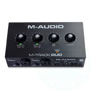 M-audio / M-Track Duo 2in/2out USB錄音介面(iOS可用)【ATB通伯樂器音響】