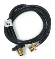 5' LP Adapter Connects 1LB Propane Tank Connector Appliances to a Refill