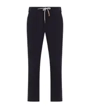 Eleventy Drawstring Pleated Pants 33,34,36,31 Black