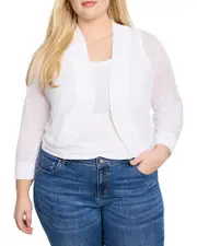 Nic+Zoe Plus Bolero Cardigan