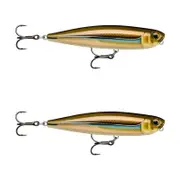 2x Rapala 8.5cm Precision Xtreme Pencil Freshwater Fishing Lure -Smelt on Beach