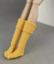 1 pair 1/6 doll socks for blythe, barbie, phicen, tbleague, obitsu, azone,pullip