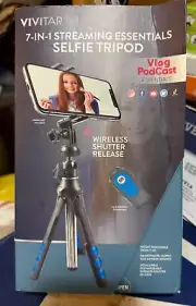 VIVITAR---SELFIE STICK TRIPOD---7-IN-1 STREAMING ESSENTIALS