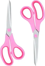 Scissors for Office Home School Craft Sewing Fabric Supplies(Pink), 8 Inch