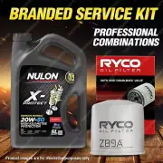 Ryco Oil Filter Nulon 5L PRO20W50 Engine Oil for Toyota Celica TA22 (for: Volvo)