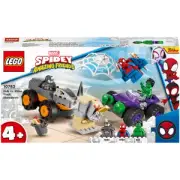 LEGO Marvel Hulk vs Rhino Monster Truck Showdown Set (10782)