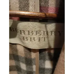 BURBERRY BRIT 100%羊毛外套/大衣