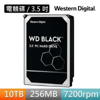 在飛比找momo購物網優惠-【WD 威騰】黑標 10TB 3.5吋 SATA 電競硬碟(